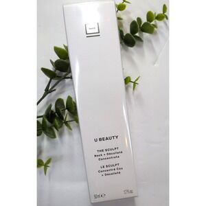 NEW SEALED IN BOX😍U Beauty The SCULPT Neck + Décolleté Concentrate 1.7oz Legit